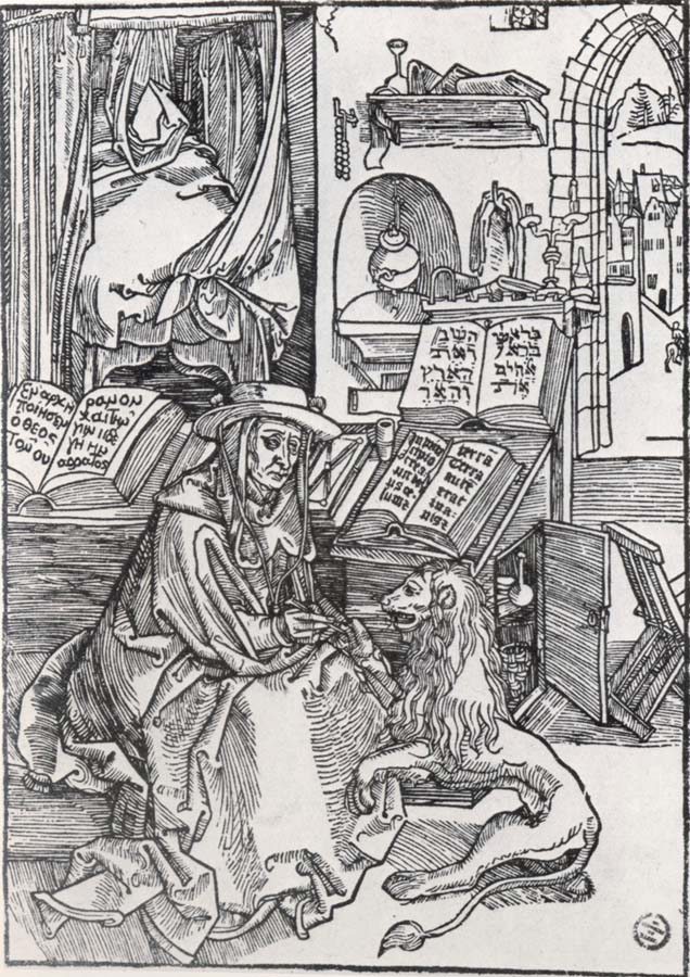 St.Jerome in his study